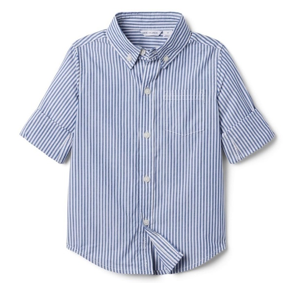 STRIPED POPLIN SHIRT - Picture 3 of 3
